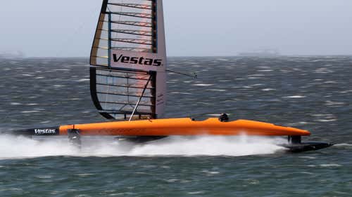 Yacht's attempt to smash sailing's 'sound barrier'