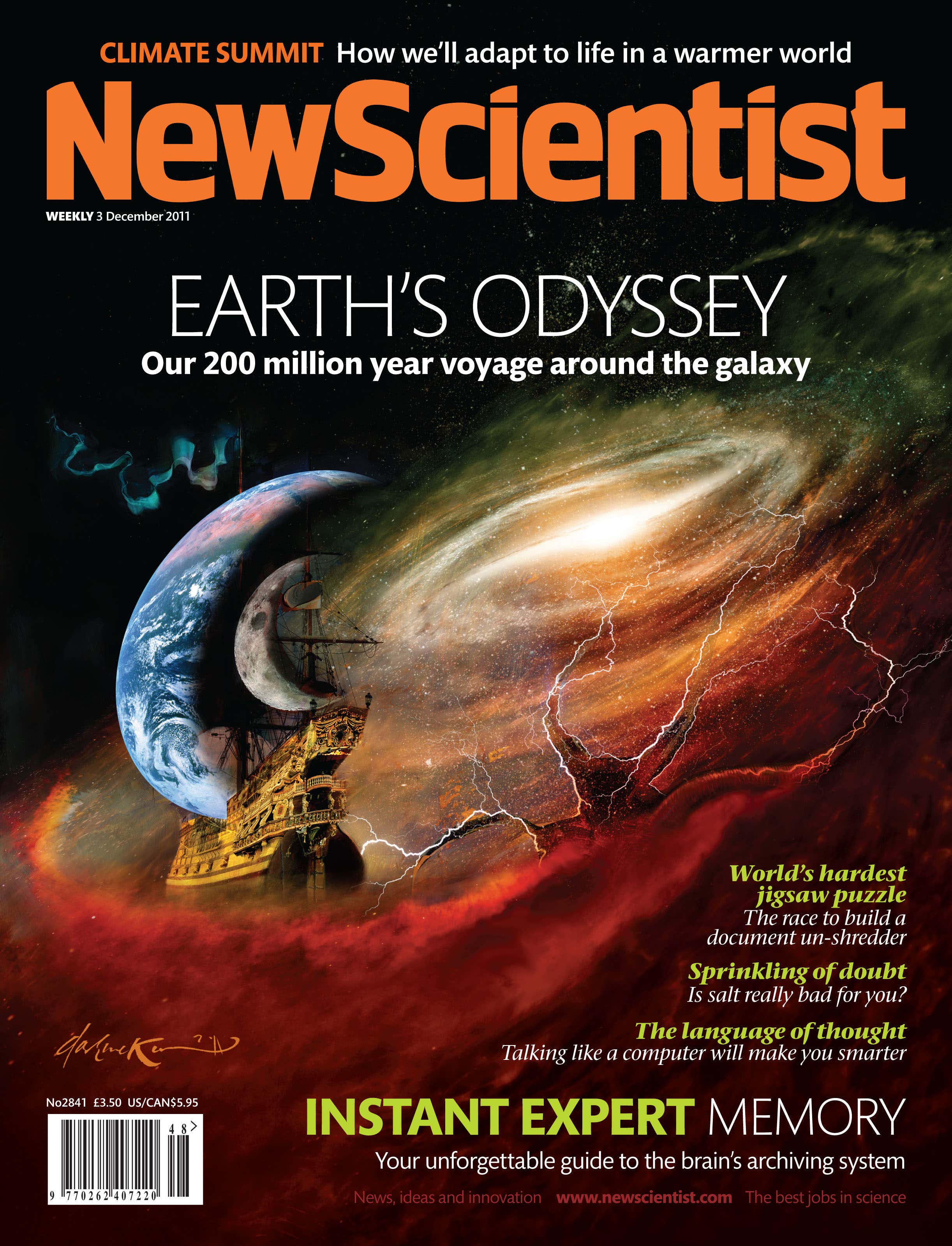 New Scientist issue 2841 cover