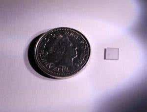 Diamonds big enough to pick up with your fingers were entangled 