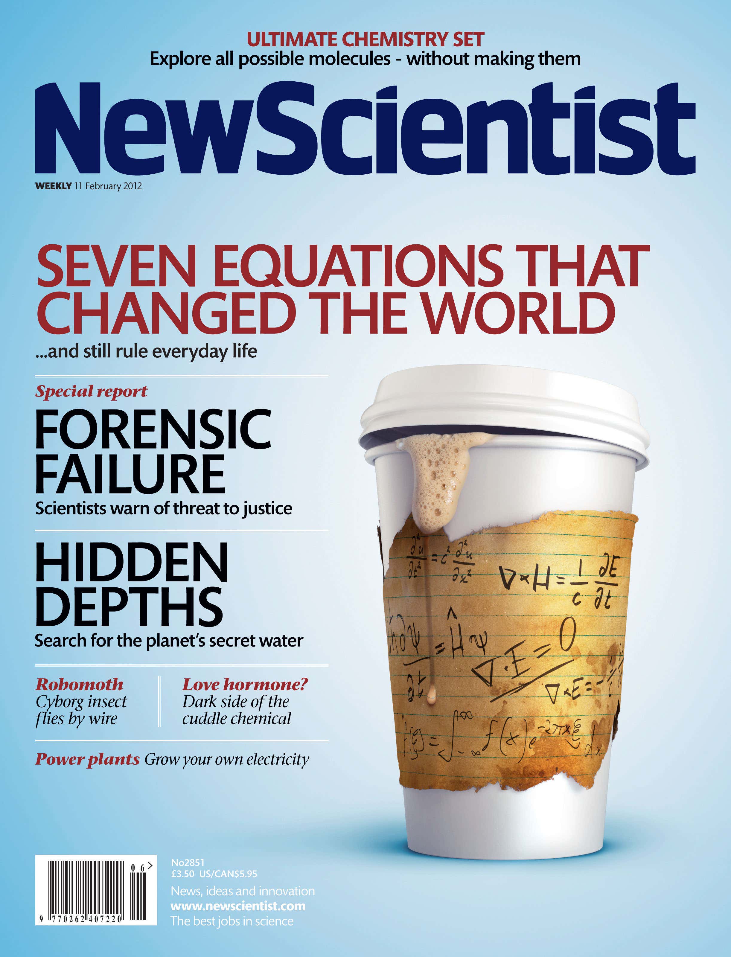 New Scientist issue 2851 cover