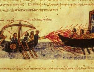 Lost treasures: The napalm of Byzantium
