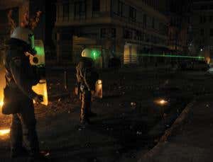 Should police and coastguards use laser dazzlers?