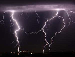 Strange skies: Lightning should be impossible