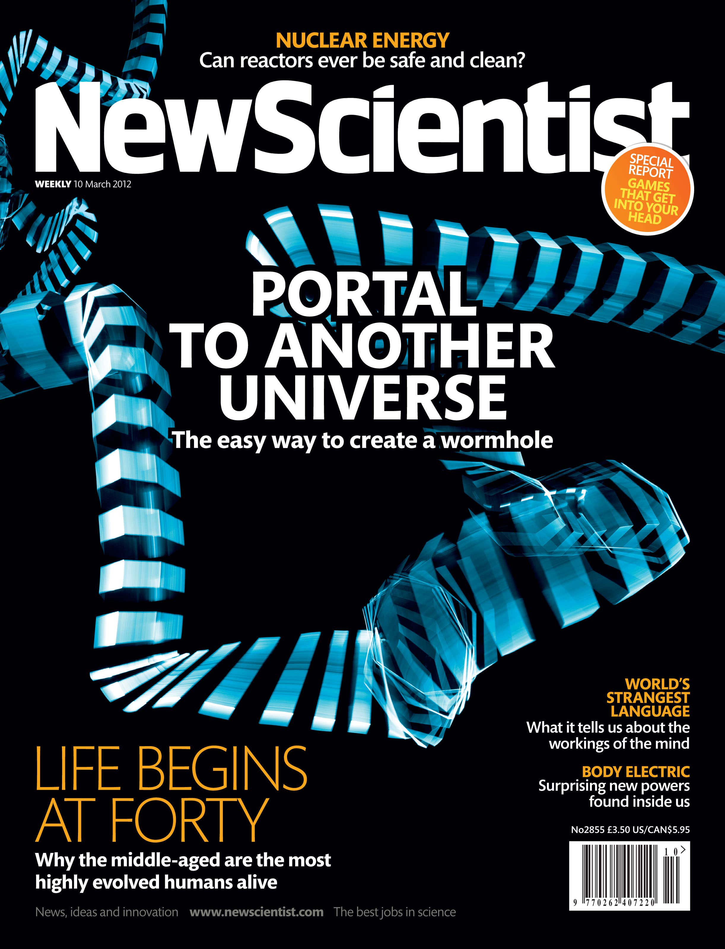 New Scientist issue 2855 cover