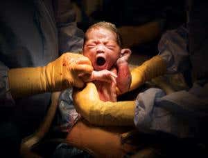 Babies are born dirty, with a gutful of bacteria