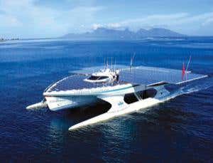 Solar-powered yacht conquers the globe