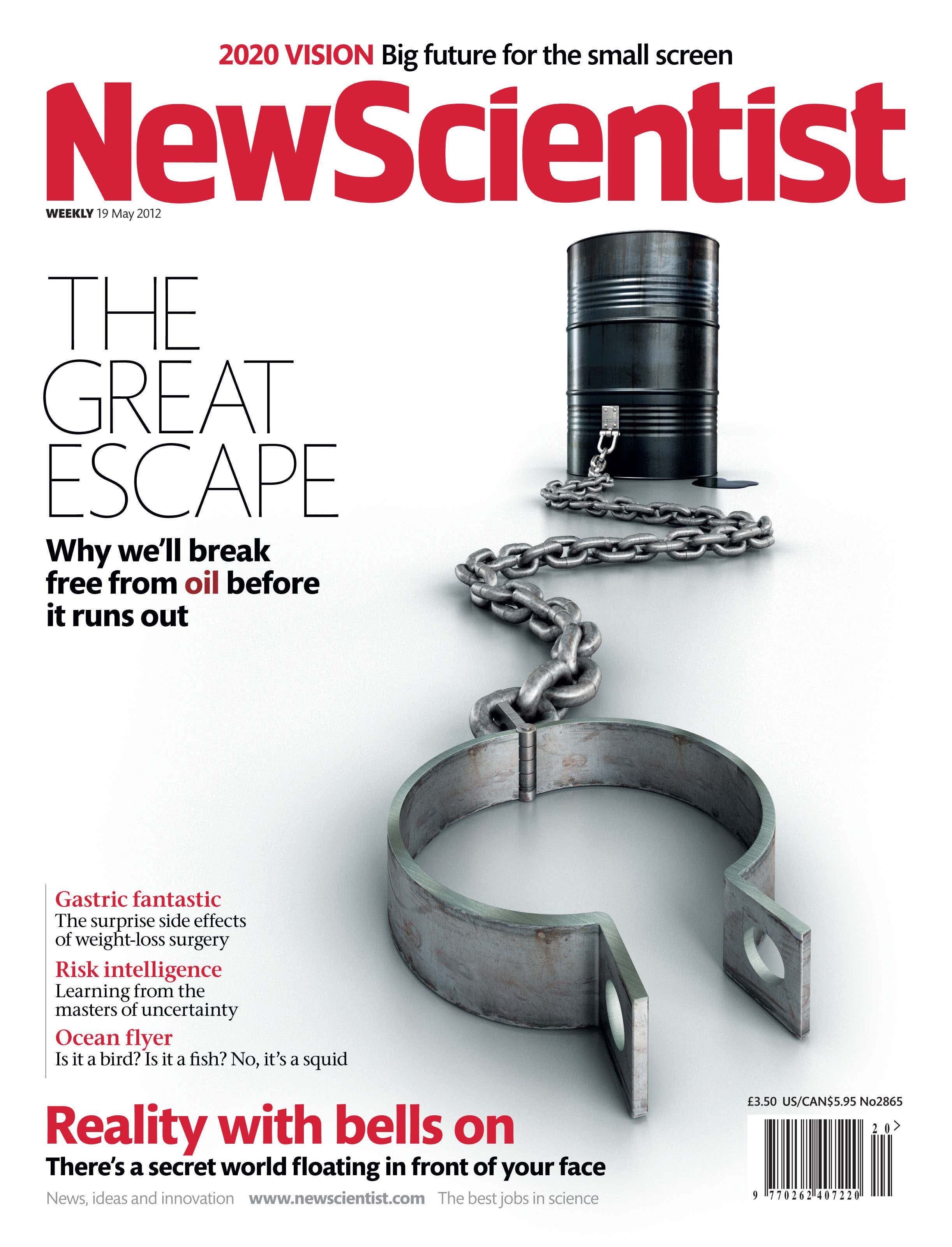 New Scientist issue 2865 cover