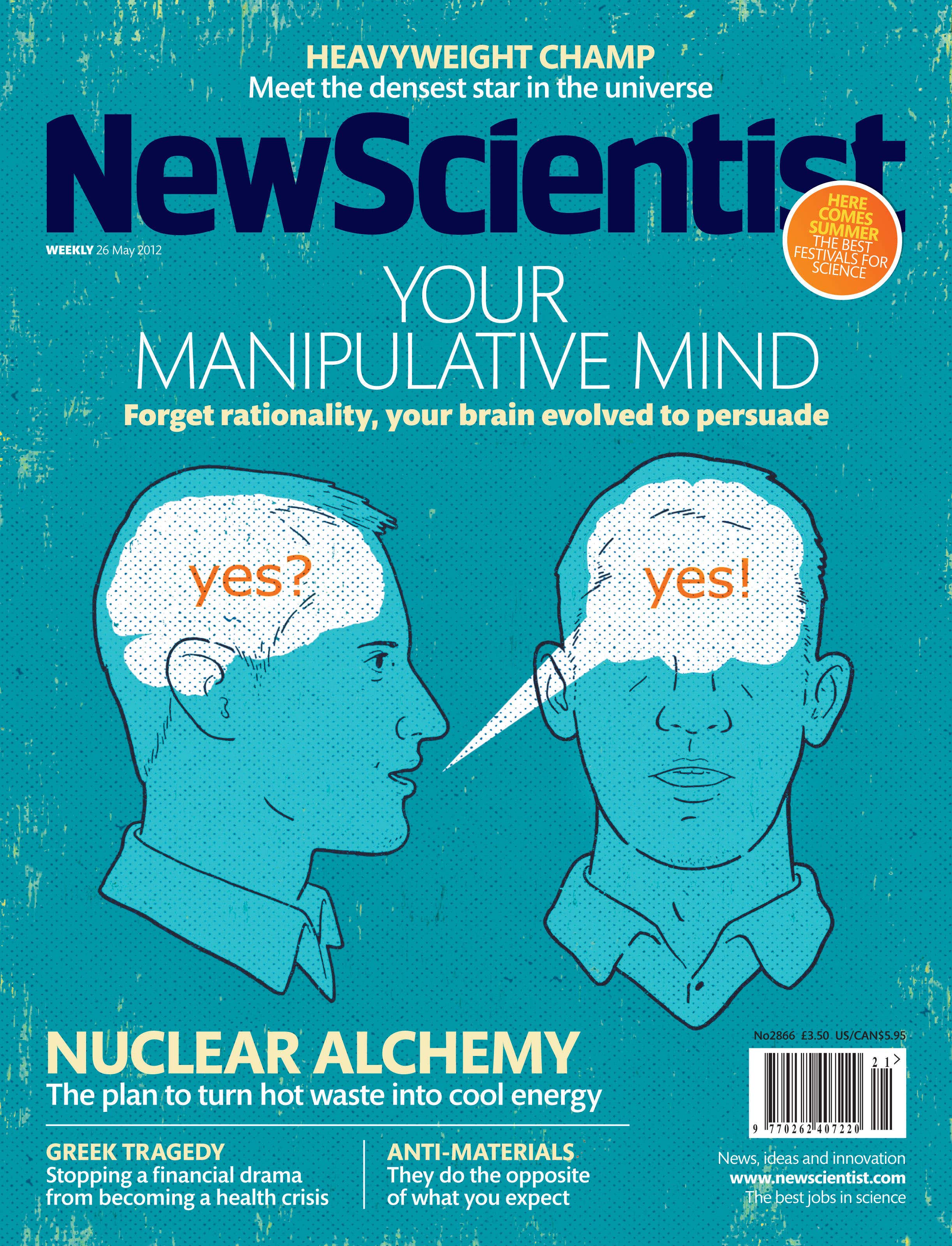 New Scientist issue 2866 cover