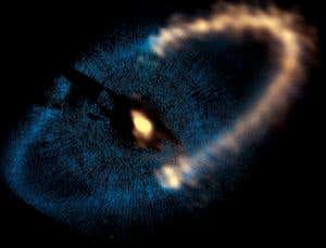 Dust rings not 'smoking gun' for planets after all