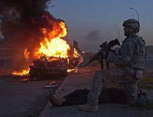 Explosions cause brain damage through head movement