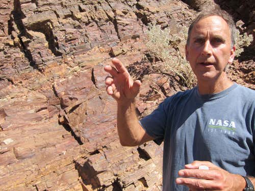 John Grotzinger, project scientist for the Mars Science Laboratory 