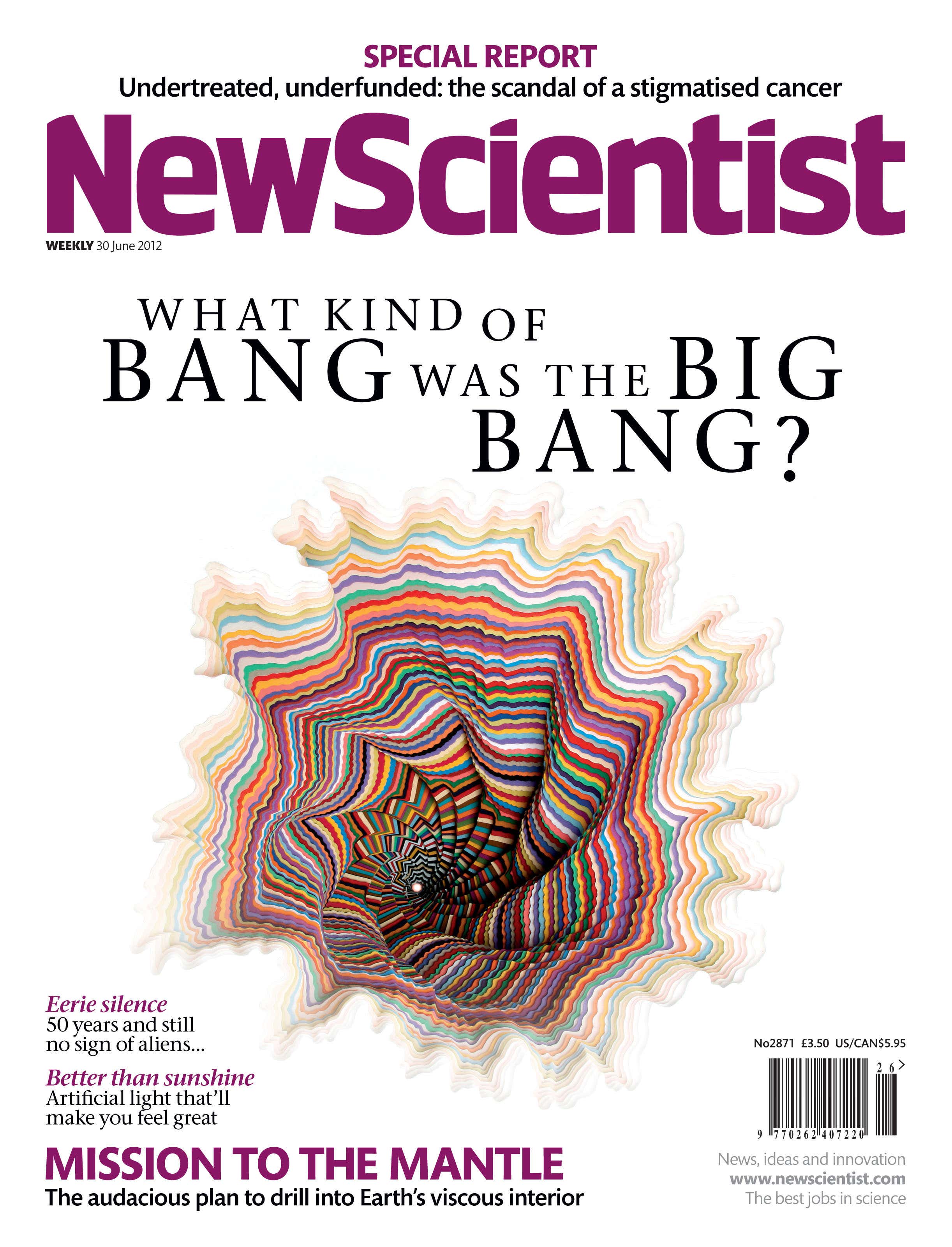 New Scientist issue 2871 cover