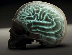 Lucky accidents of human evolution: Brain gain
