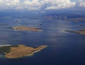 Hominins did not need boats to settle islands