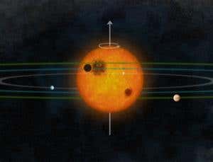 Tidy close-match star system holds planetary pinball clue