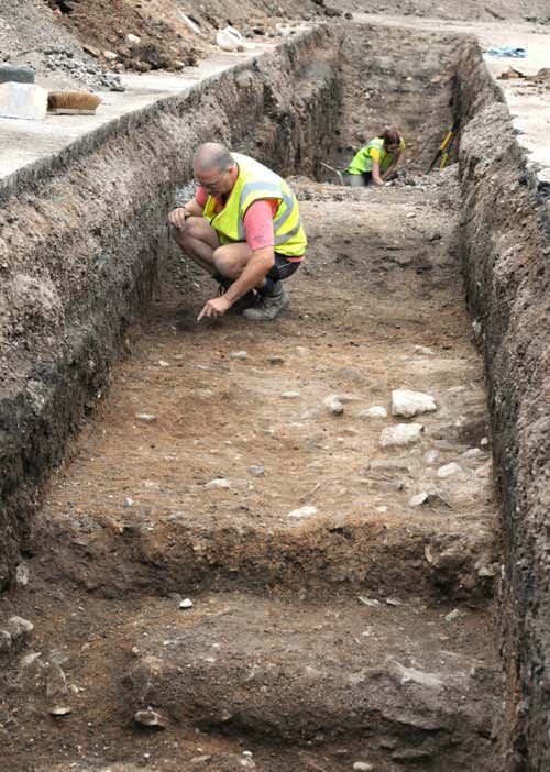 Checking the trenches 