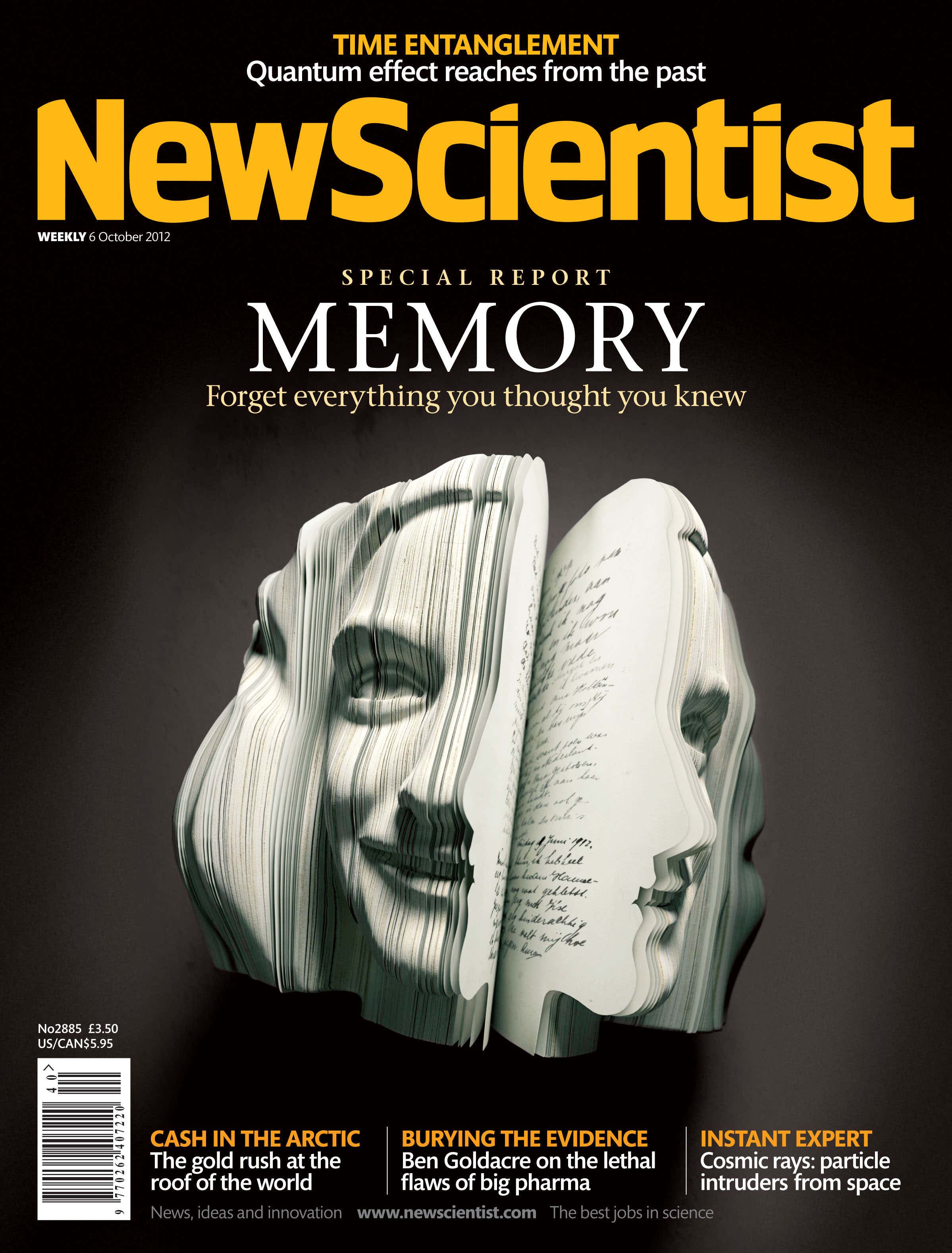 New Scientist issue 2885 cover