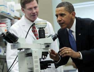 Obama is still the best hope for science in the US