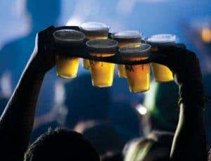 Getting sloshed: It's the way you walk