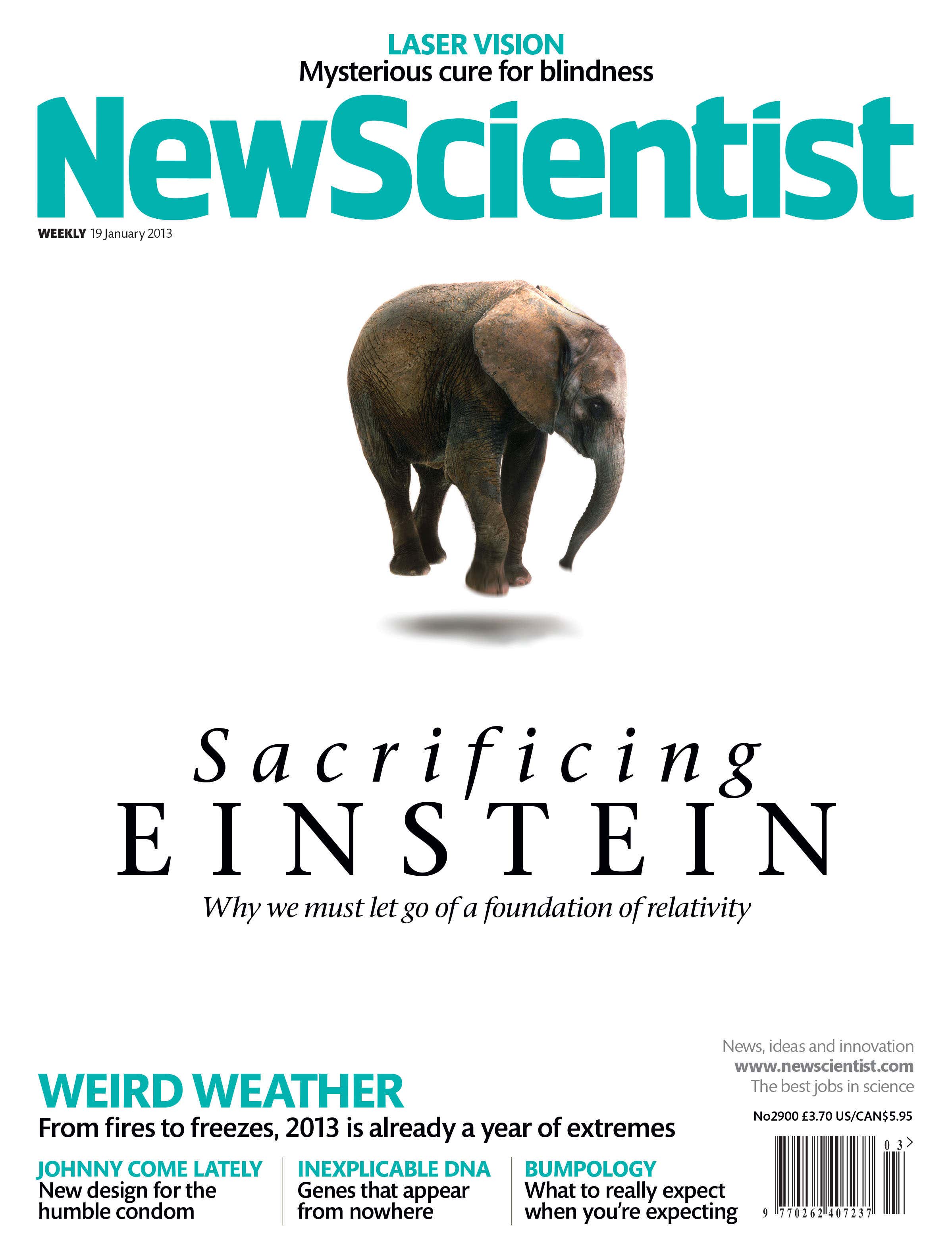 New Scientist issue 2900 cover