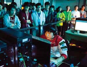 Video games take off as a spectator sport