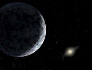 Dwarf planet Eris may reveal quantum gravity