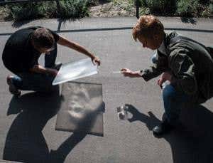 Engineering light: Pull an image from nowhere