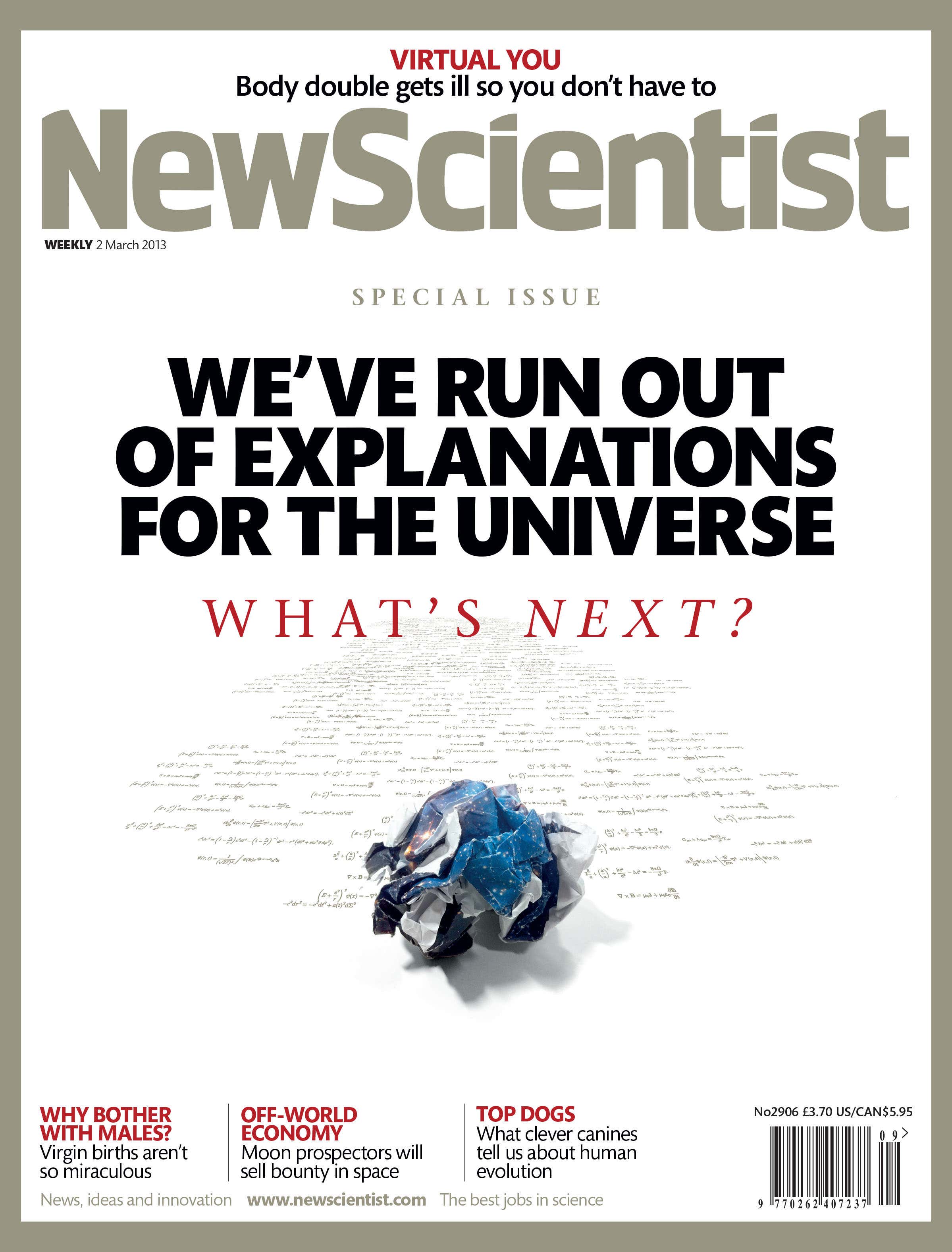 New Scientist issue 2906 cover