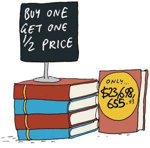 Feedback: Biology book only costs $23 million