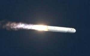 Antares rocket launch heats up private space race