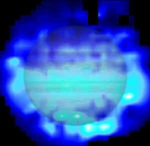 Jupiter got a soaking from comet Shoemaker-Levy 9