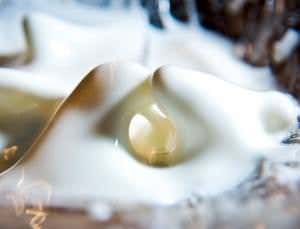 Miracle mix looks like liquid but shatters like glass