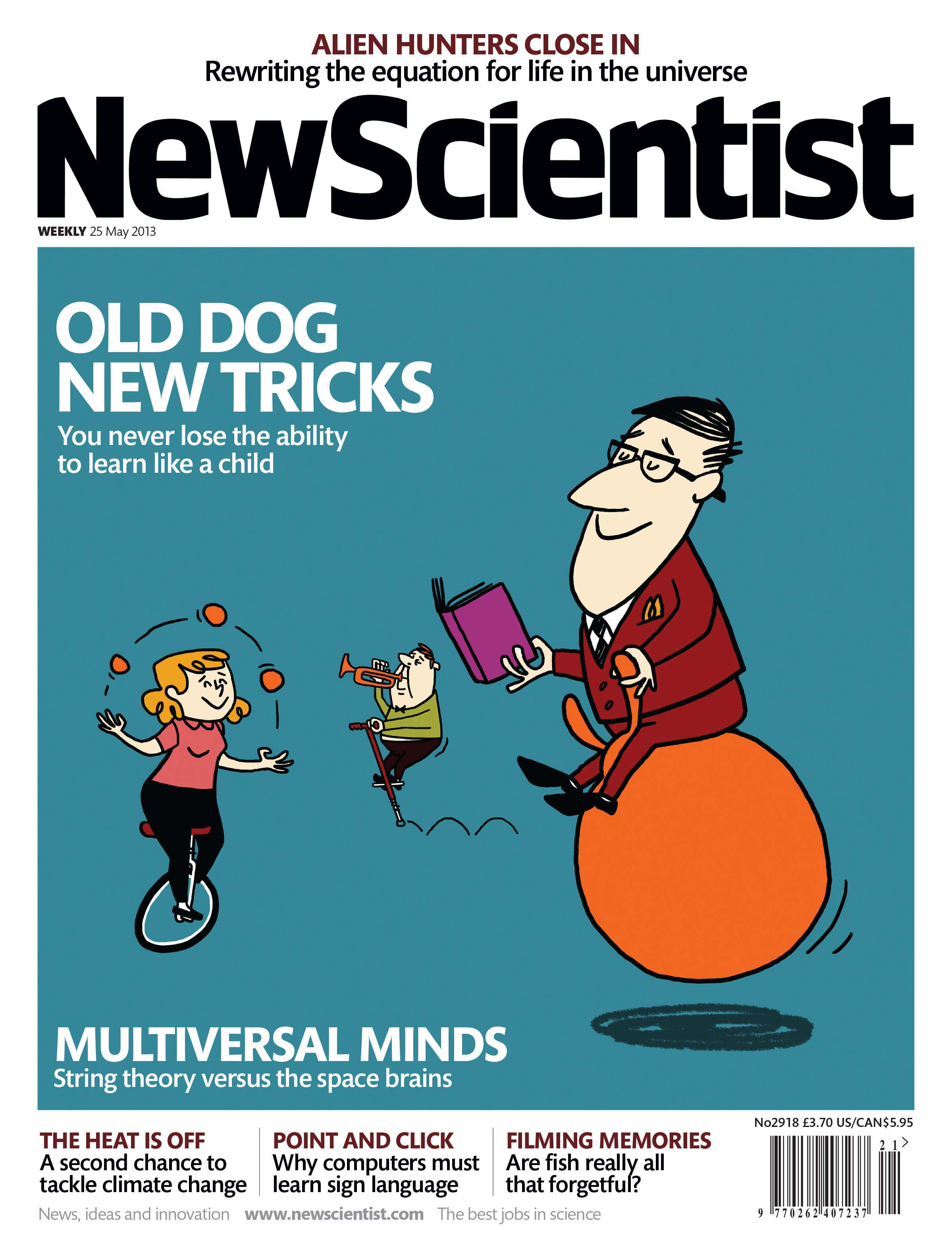 New Scientist issue 2918 cover
