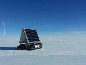 GROVER the NASA rover takes on Greenland ice sheet