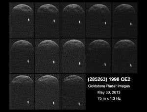 Fast-approaching asteroid has its own small moon