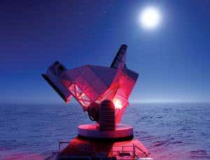 South Pole scopes: Witnessing the universe's birth