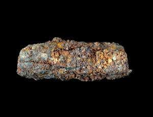 Ancient Egyptian jewellery carved from a meteorite