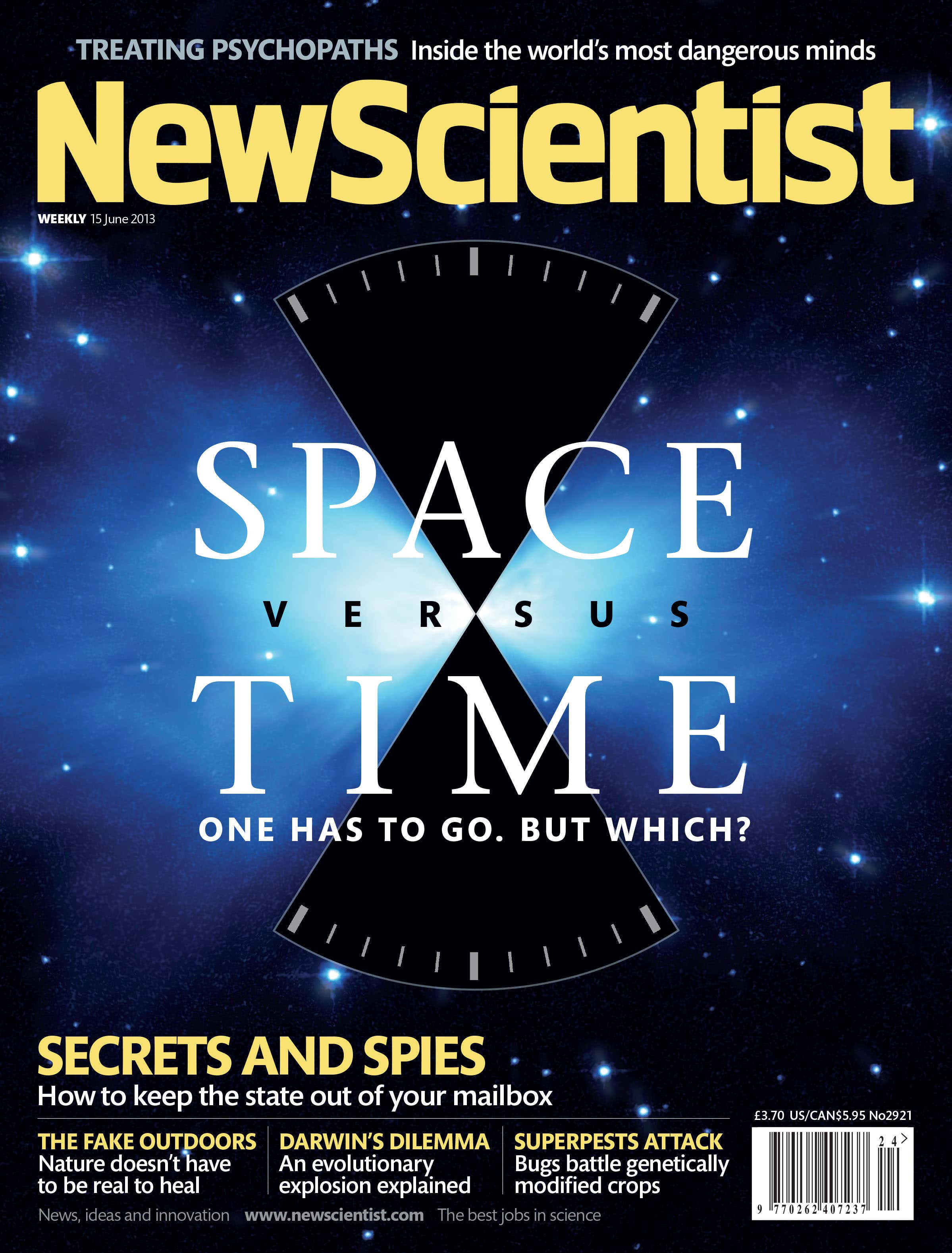 New Scientist issue 2921 cover