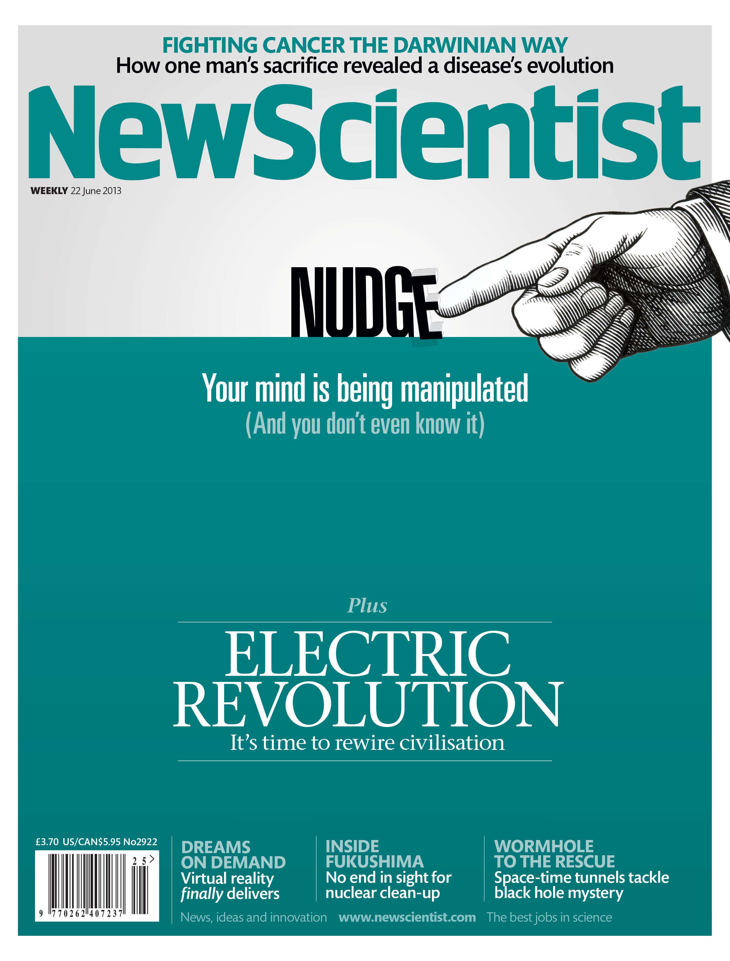New Scientist issue 2922 cover