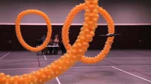 Steered by thoughts, drone flies through hoops