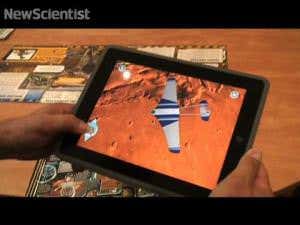 Augmented reality brings dinosaurs and planets to life