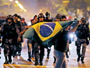 Brazil uprising points to rise of leaderless networks