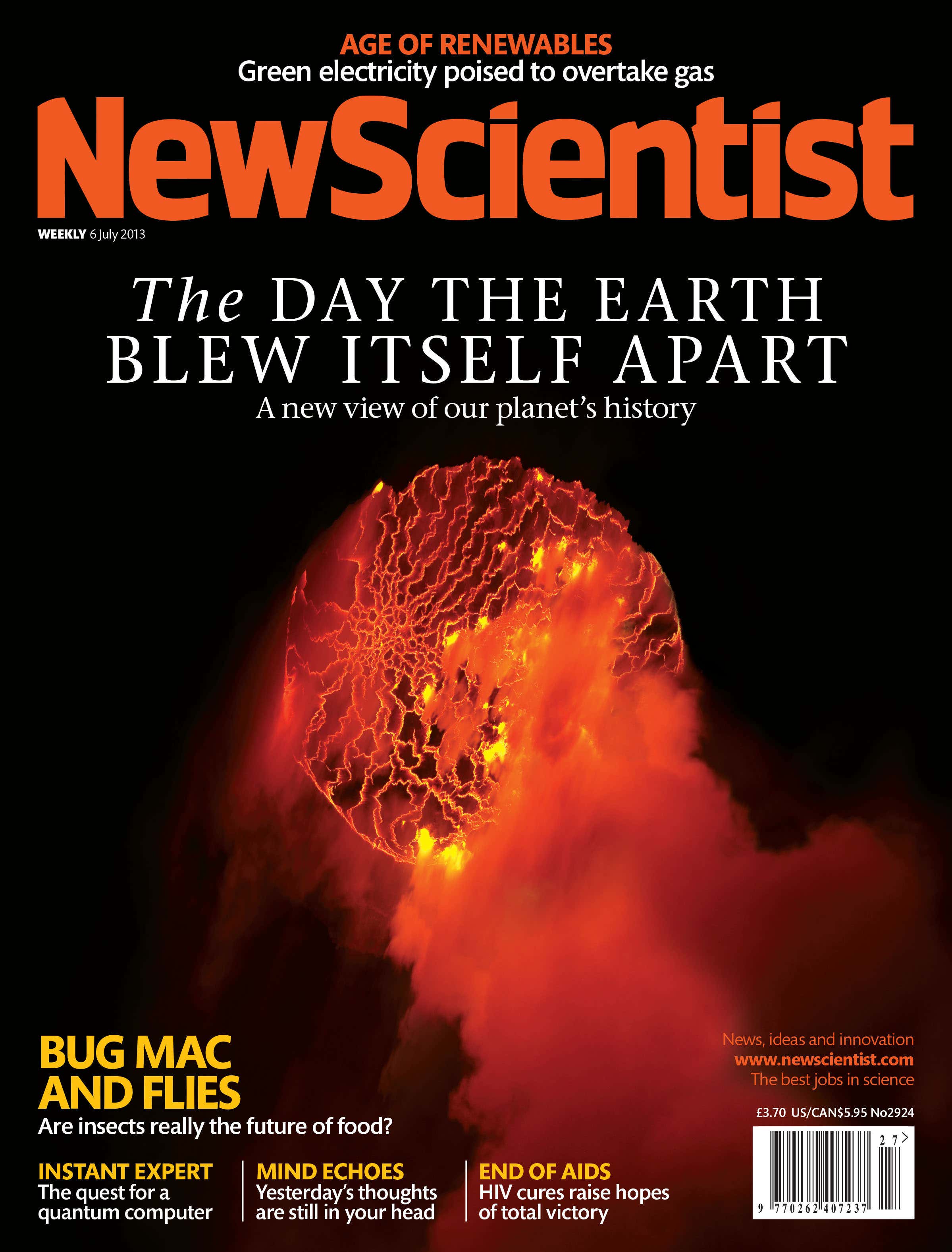 New Scientist issue 2924 cover