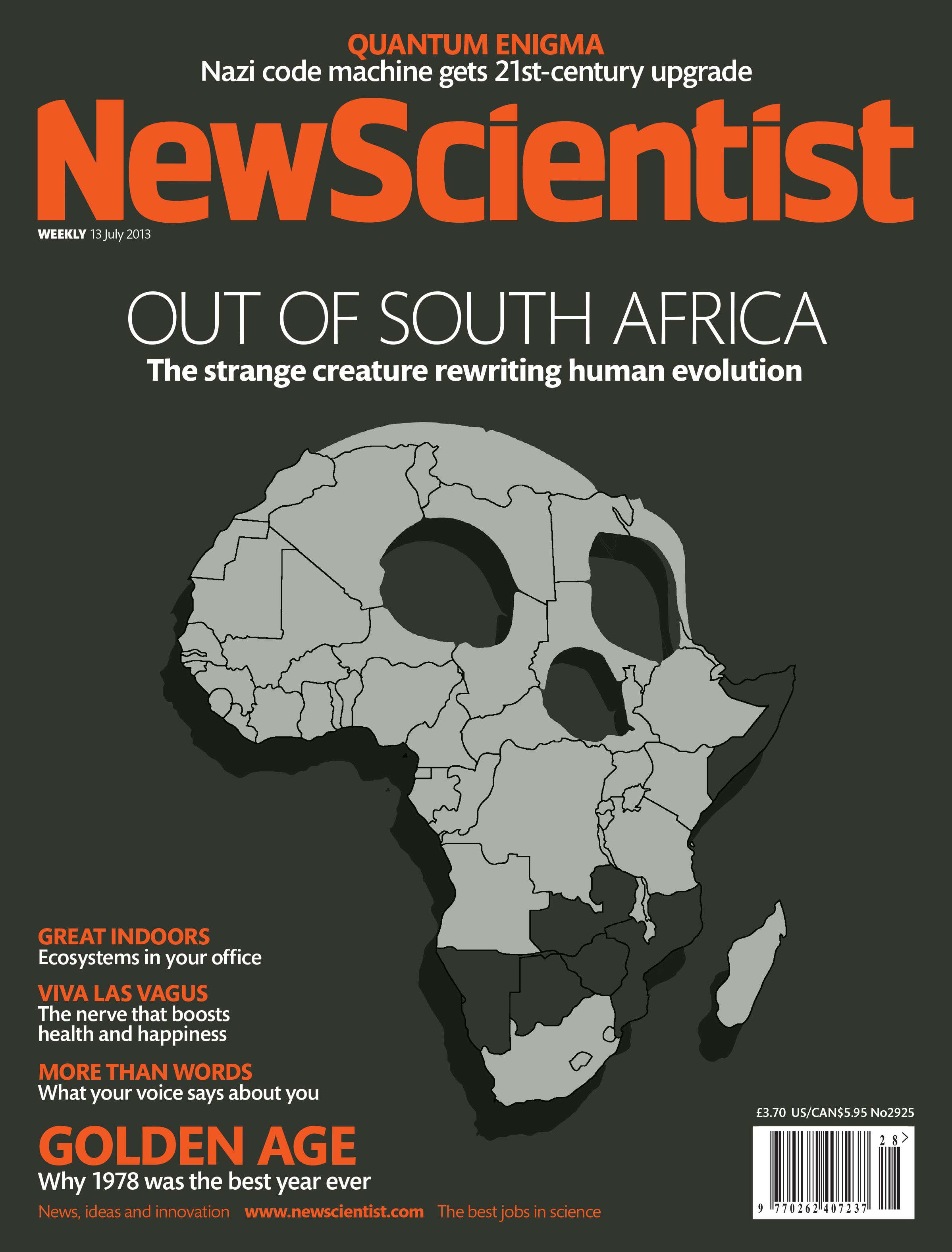 New Scientist issue 2925 cover