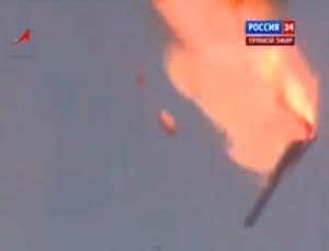 Fireball rocket crash adds to Russia's space woes