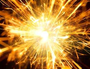 Cosmic collisions spin stellar corpses into gold