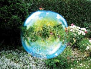 Robot air freshener blows bubbles for future homes