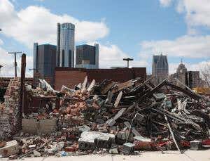 Forget <i>RoboCop</i> - Detroit to turn green to regenerate