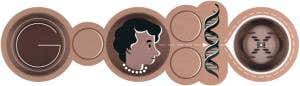 Google doodle salutes DNA pioneer Rosalind Franklin