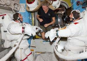 NASA rushes spacesuit repair kit to space station